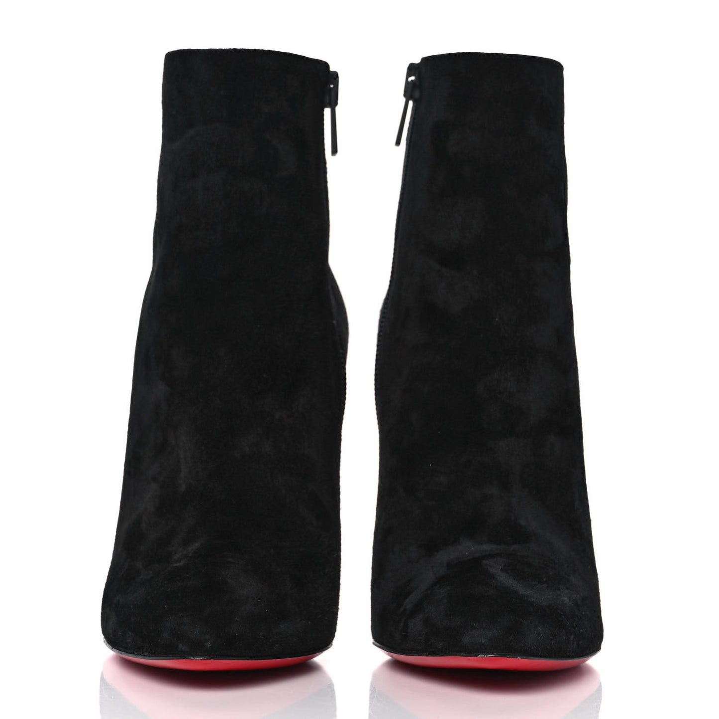 Veau Velours Eloise Booty 100 Ankle Boots 36 Black