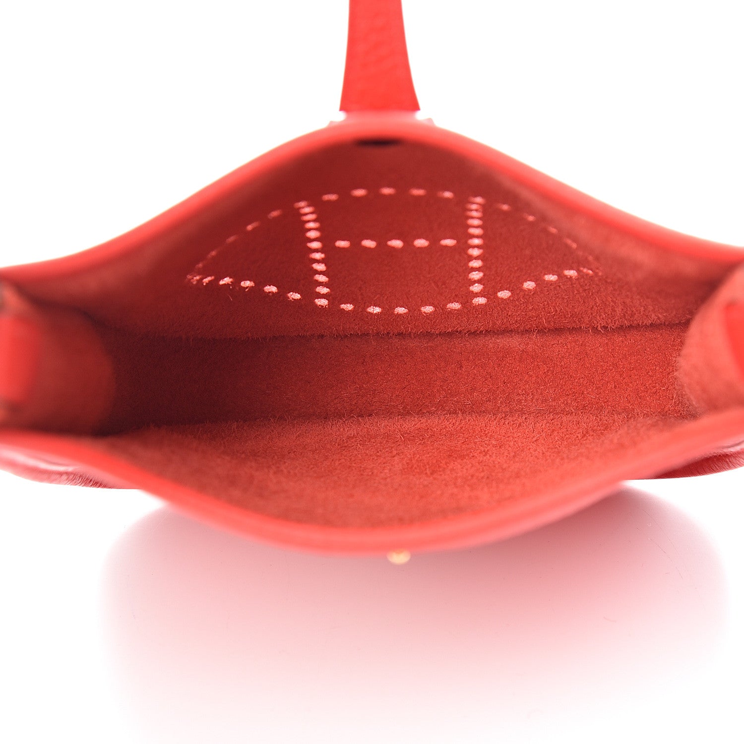 Hermes Taurillon Clemence Evelyne TPM Rouge de Coeur 4 of 10