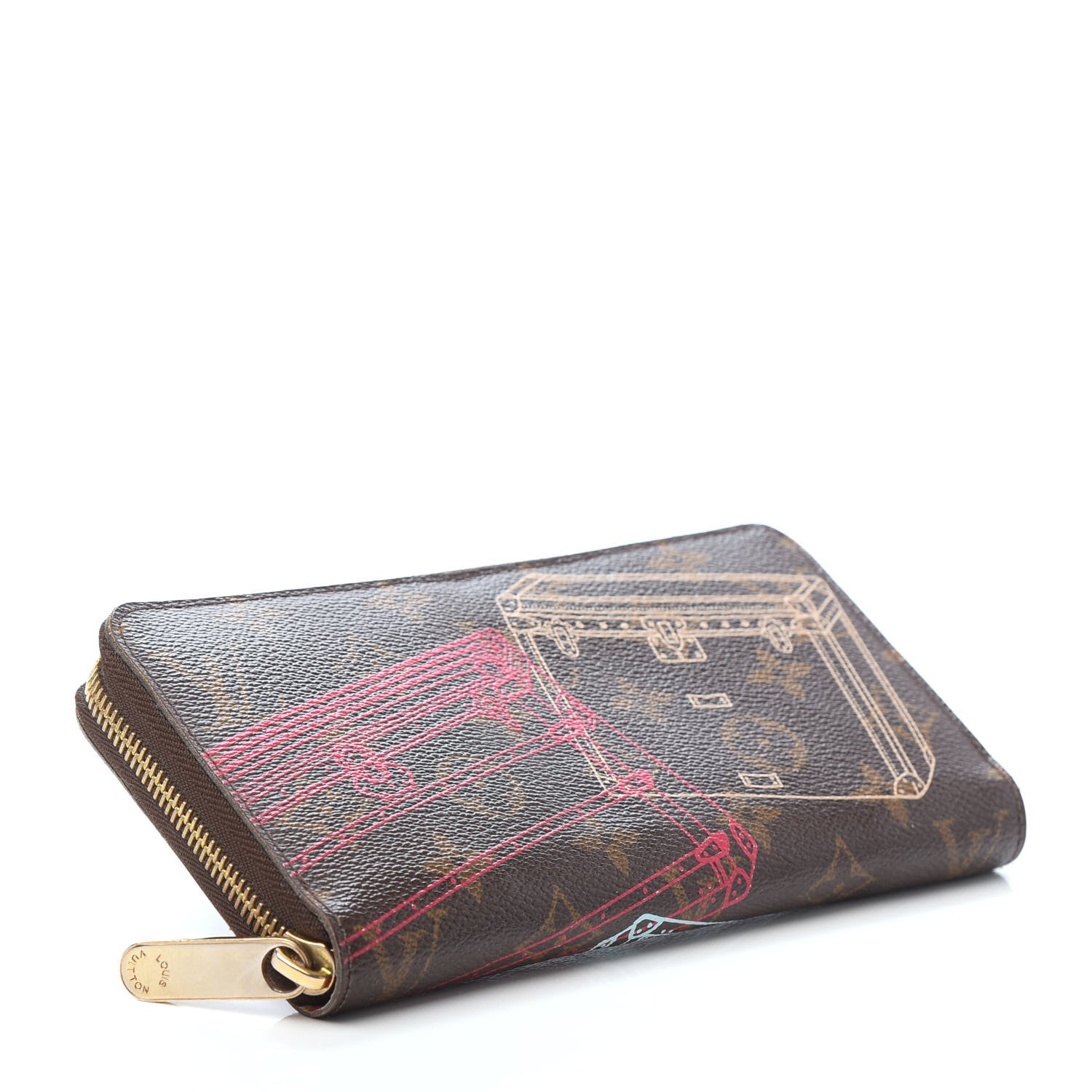 Louis Vuitton Monogram 2014 Christmas Animation Zippy Wallet 4 of 6
