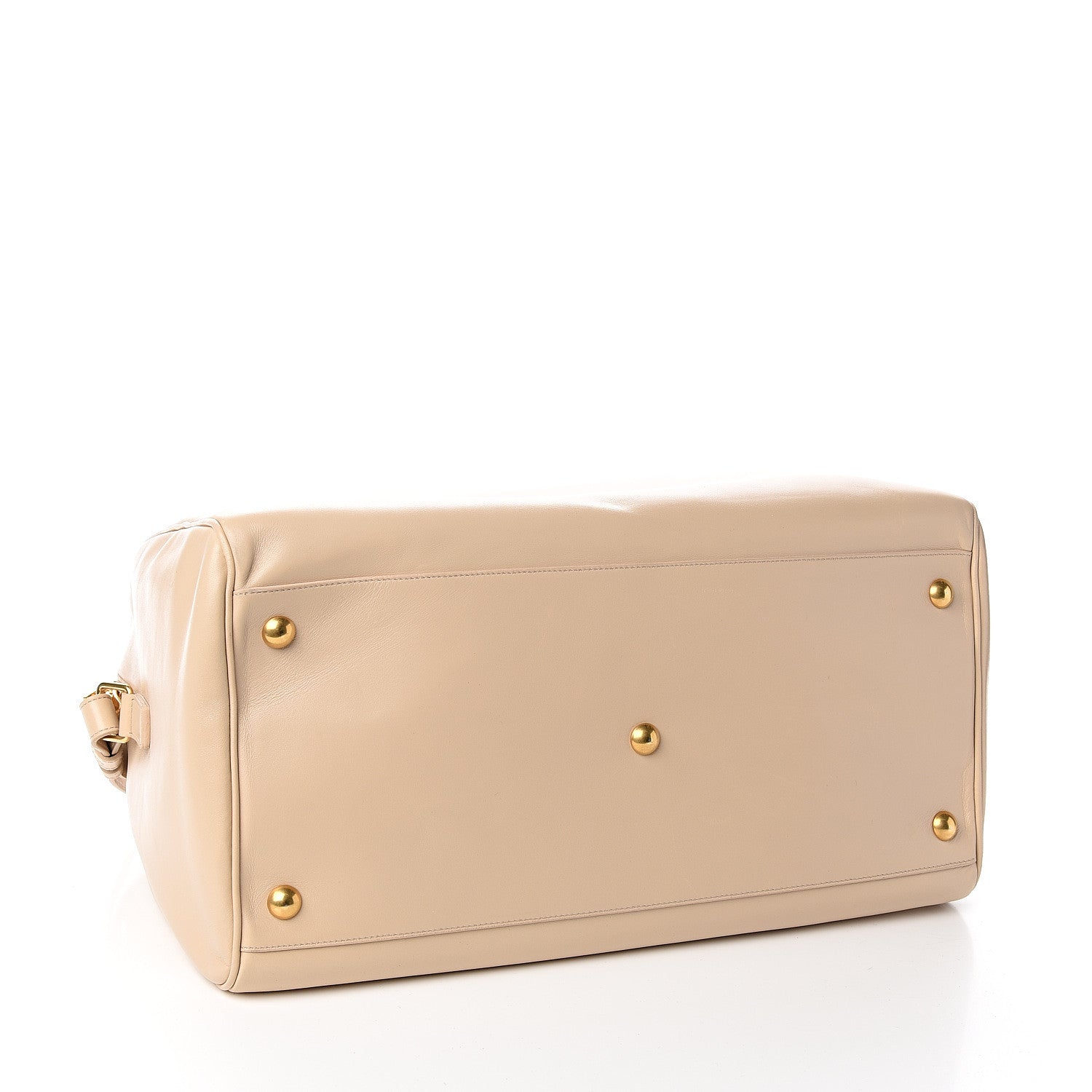 Saint Laurent Calfskin Classic Duffle 12 Nude Powder 3 of 9
