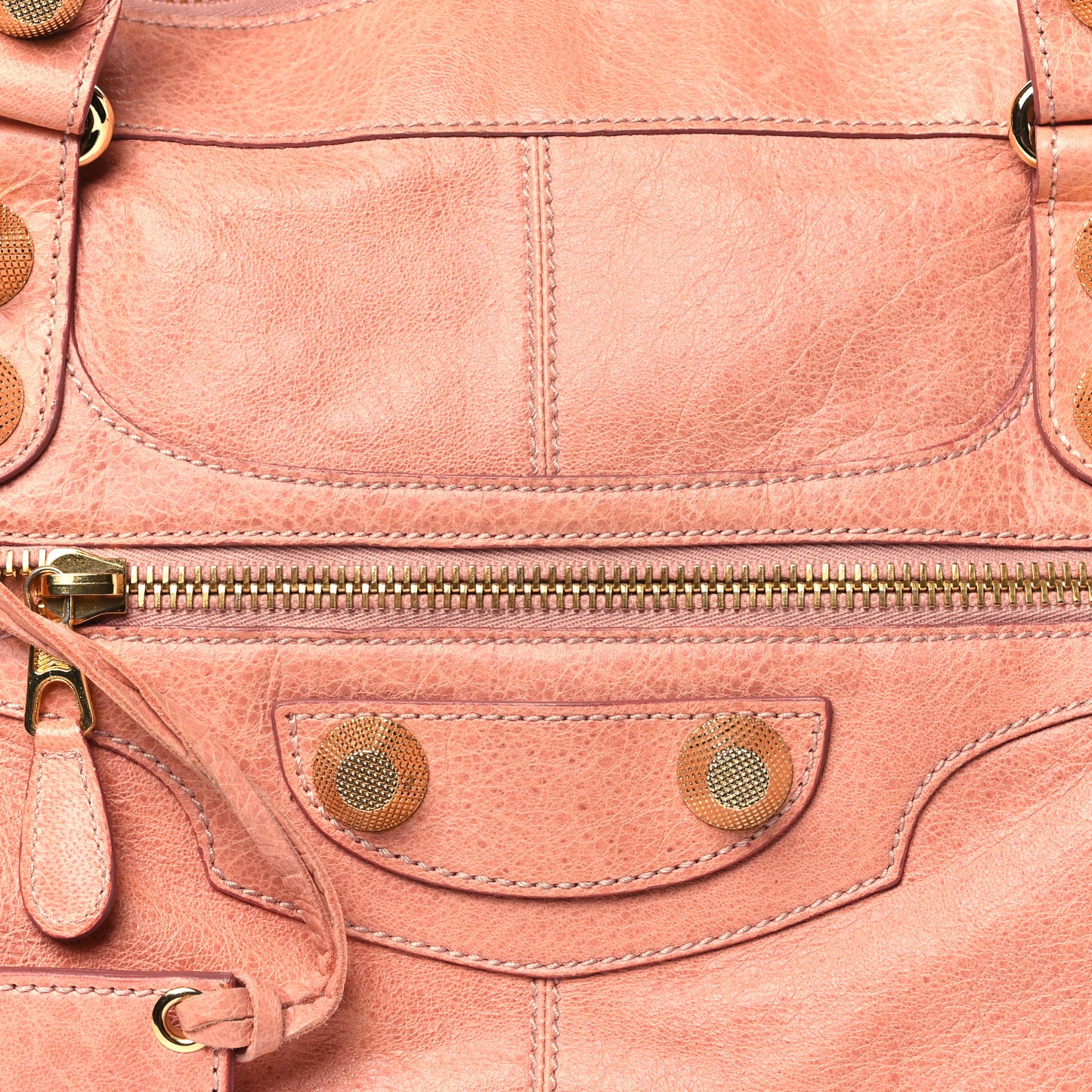 Agneau Giant 21 Gold Hardware Work Vieux Rose