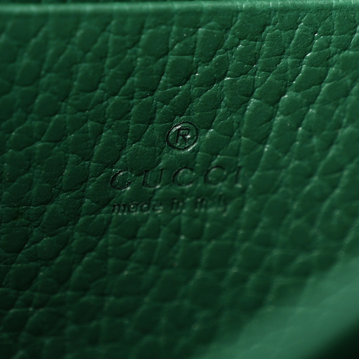 Gucci Calfskin Mini Dionysus Chain Wallet Emerald 6 of 10