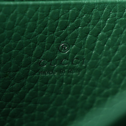 Gucci Calfskin Mini Dionysus Chain Wallet Emerald 6 of 10