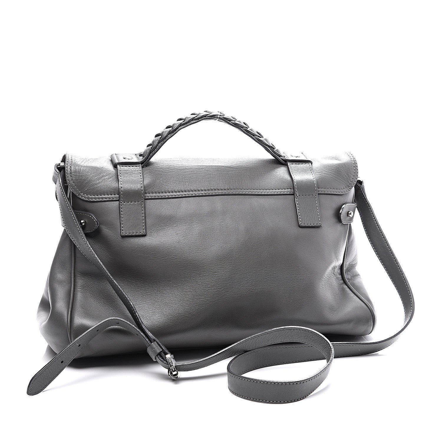 Mulberry Smooth Calfskin Medium Alexa Pavement Grey 2 of 13