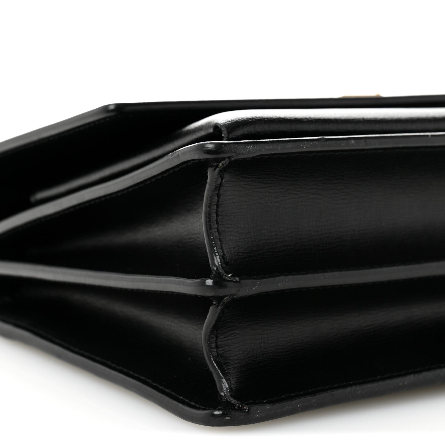 Saint Laurent Calfskin Medium Monogram Sunset Black 9 of 12