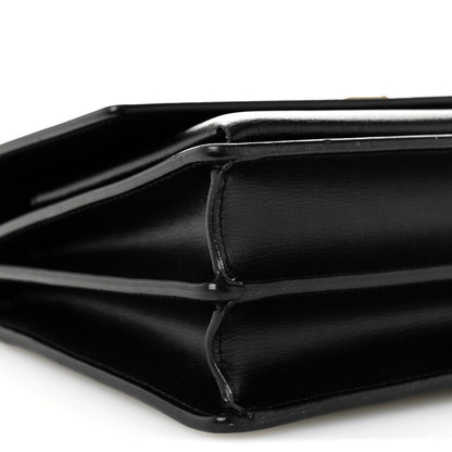 Saint Laurent Calfskin Medium Monogram Sunset Black 9 of 12