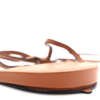 Loewe Soft Calfskin Mini Heel Pouch Tan 8 of 9
