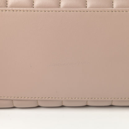 Saint Laurent Calfskin Y Quilted Monogram Medium Loulou Chain Satchel Nude Powder 11 of 11