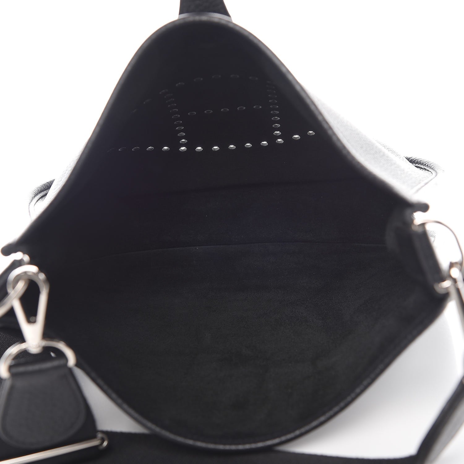 Hermes Taurillon Clemence Evelyne III PM Black 5 of 8