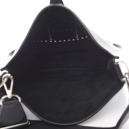 Hermes Taurillon Clemence Evelyne III PM Black 5 of 8