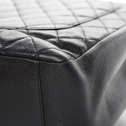 Chanel Caviar Quilted Grand Shopping Tote GST Black 11 of 14