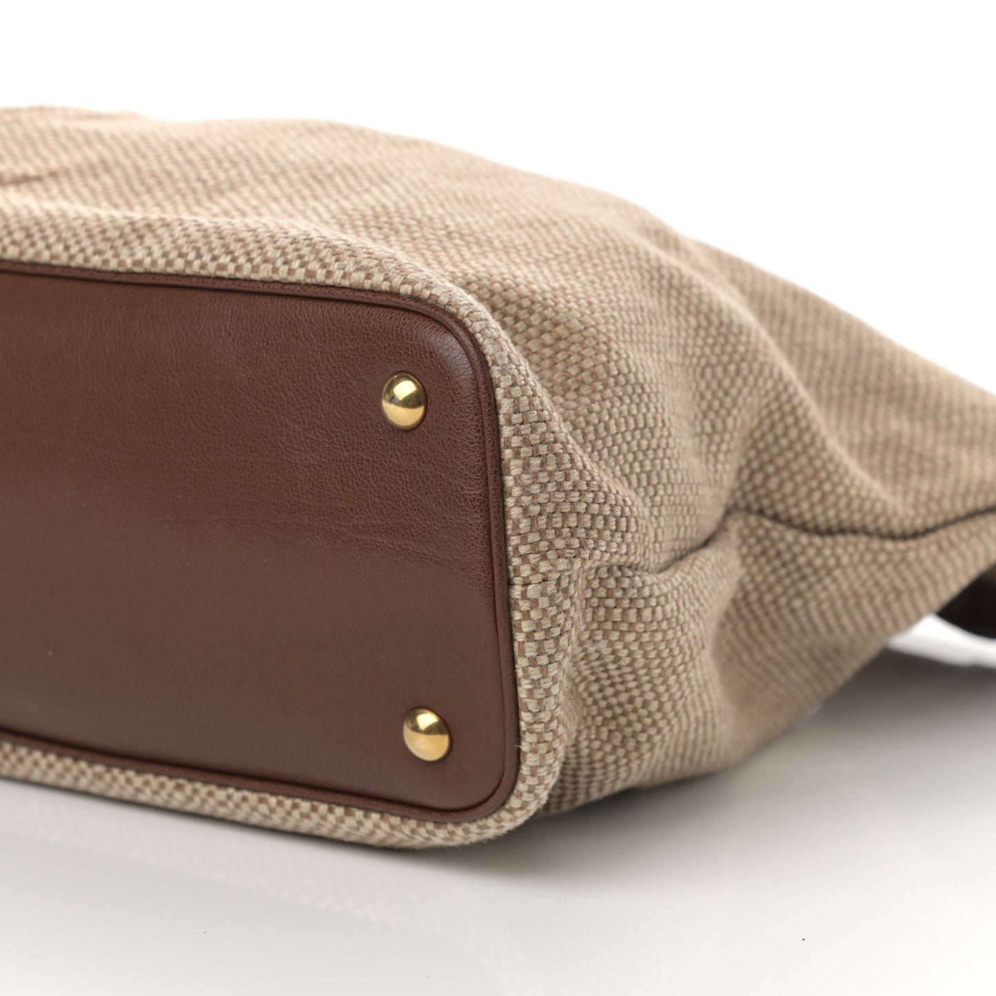 Canvas Belle de Jour Cabas Tote Brown