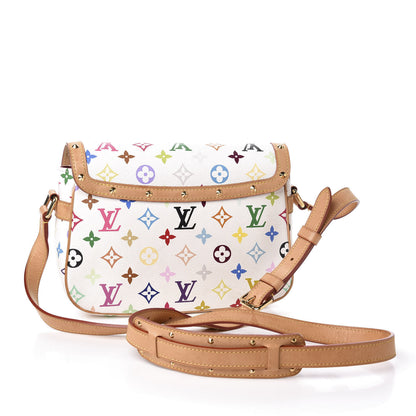 Louis Vuitton Monogram Multicolor Sologne White 2 of 12