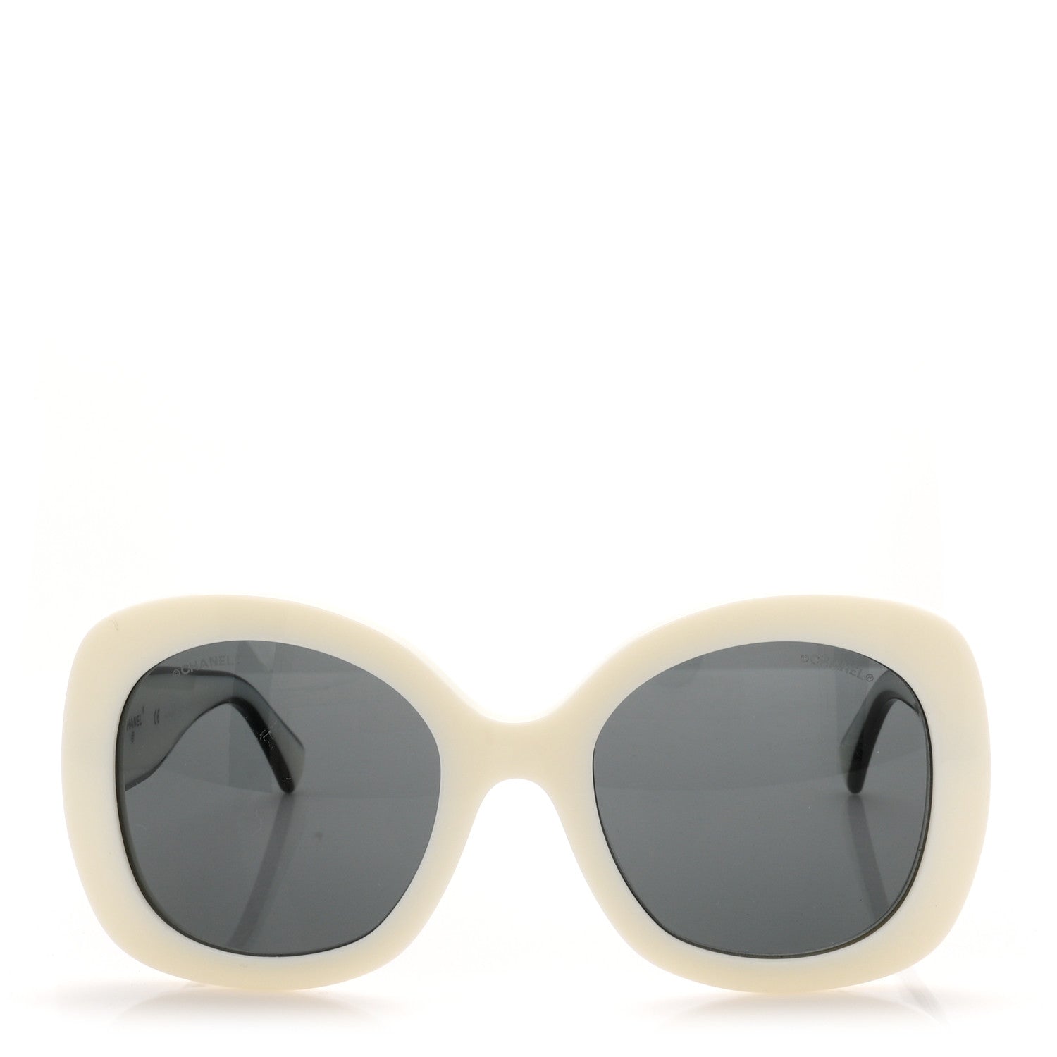 Chanel Acetate Sunglasses 71414 White 2 of 7