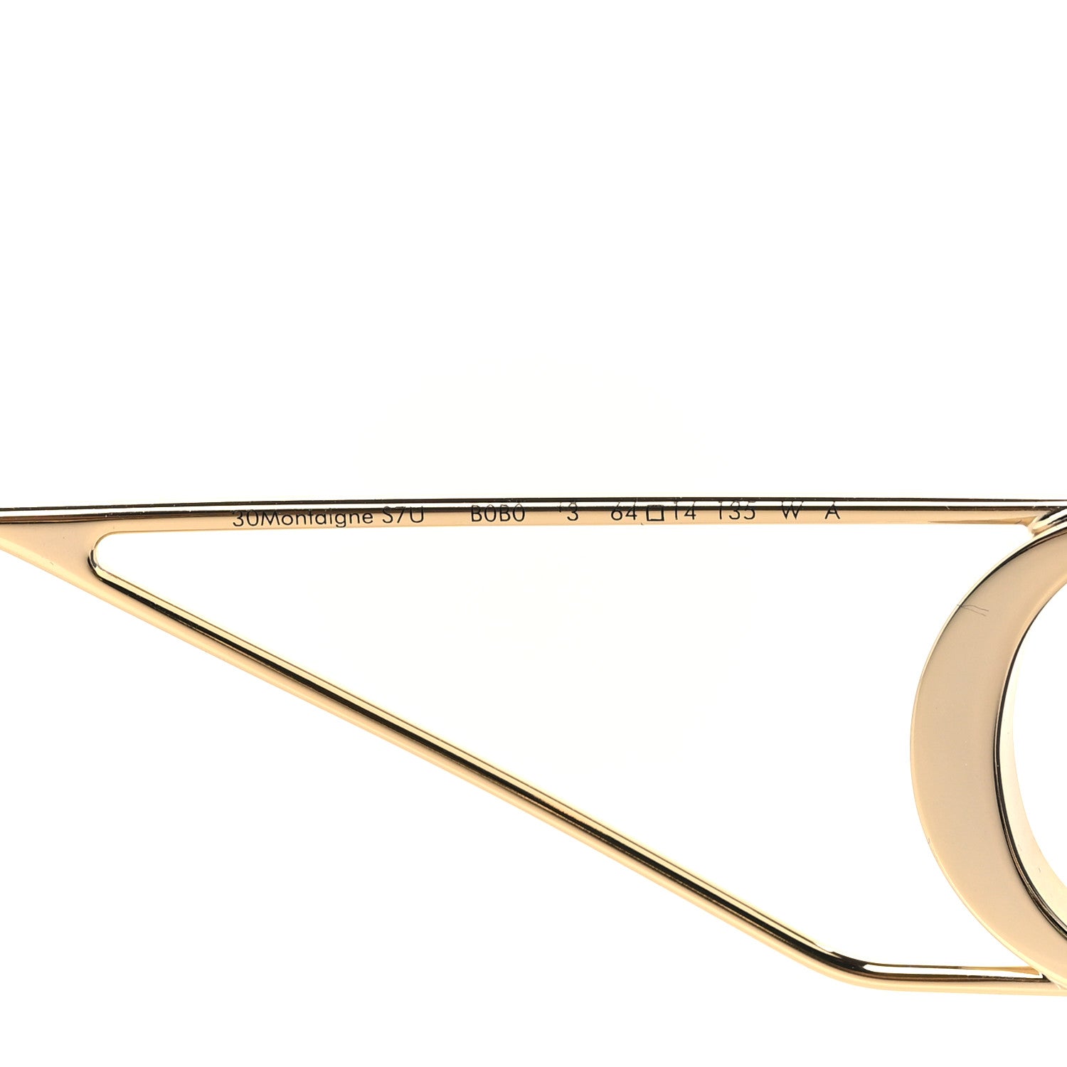 Christian Dior Square 30 Montaigne S7U Sunglasses Blue 5 of 8