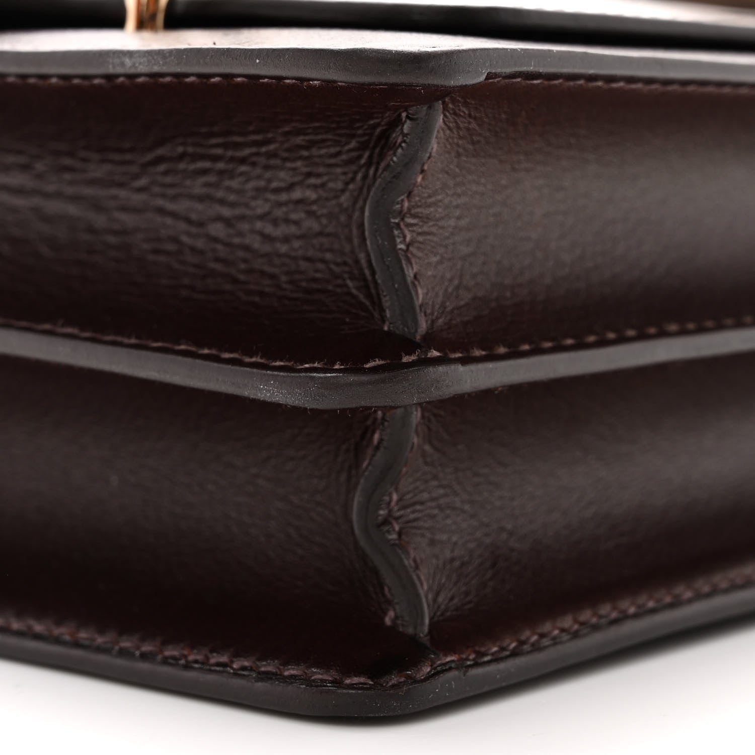Hermes Evercolor Mini Sac Roulis Chocolate 9 of 10