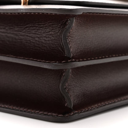 Hermes Evercolor Mini Sac Roulis Chocolate 9 of 10