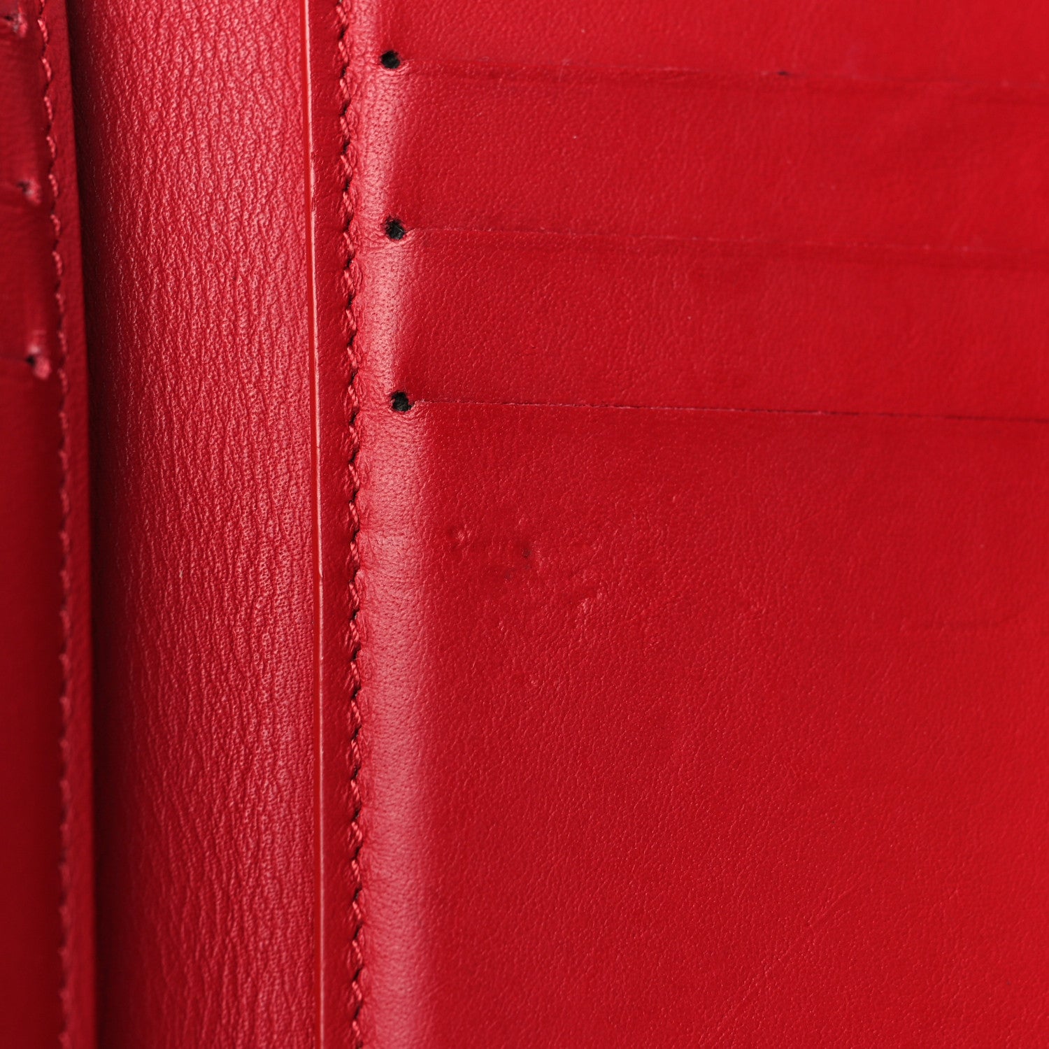 Louis Vuitton Taurillon Capucines Compact Wallet Scarlet 8 of 9