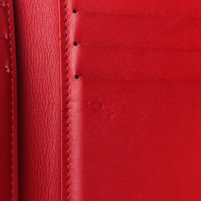 Louis Vuitton Taurillon Capucines Compact Wallet Scarlet 8 of 9