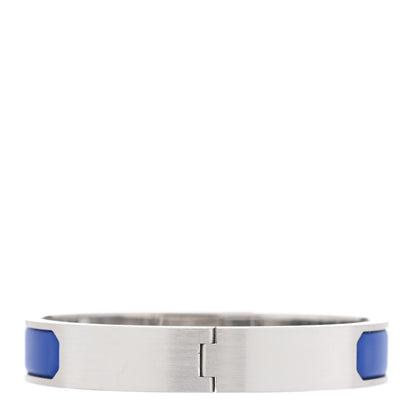 Hermes Matte Enamel Jet Bracelet T5 Bleu Royal 3 of 5