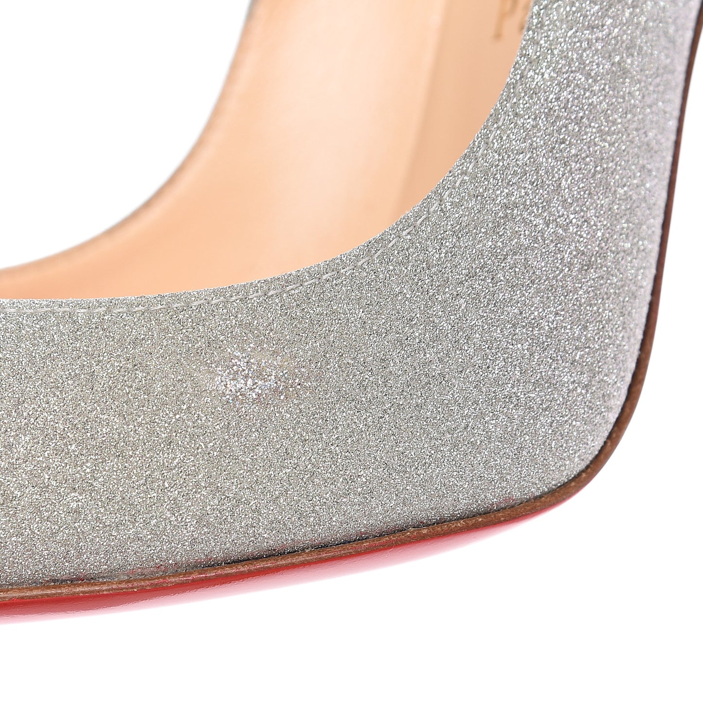 Glitter Sunset Pigalle Follies 100 Pumps 35 Silver