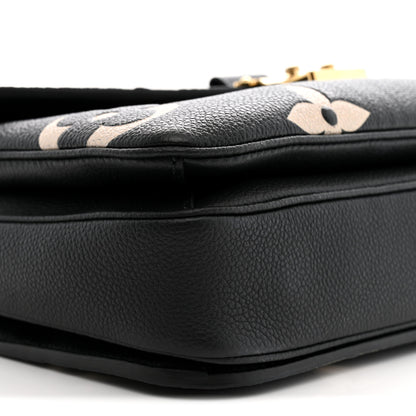 Louis Vuitton Empreinte Monogram Giant Pochette Metis Black Beige 8 of 9