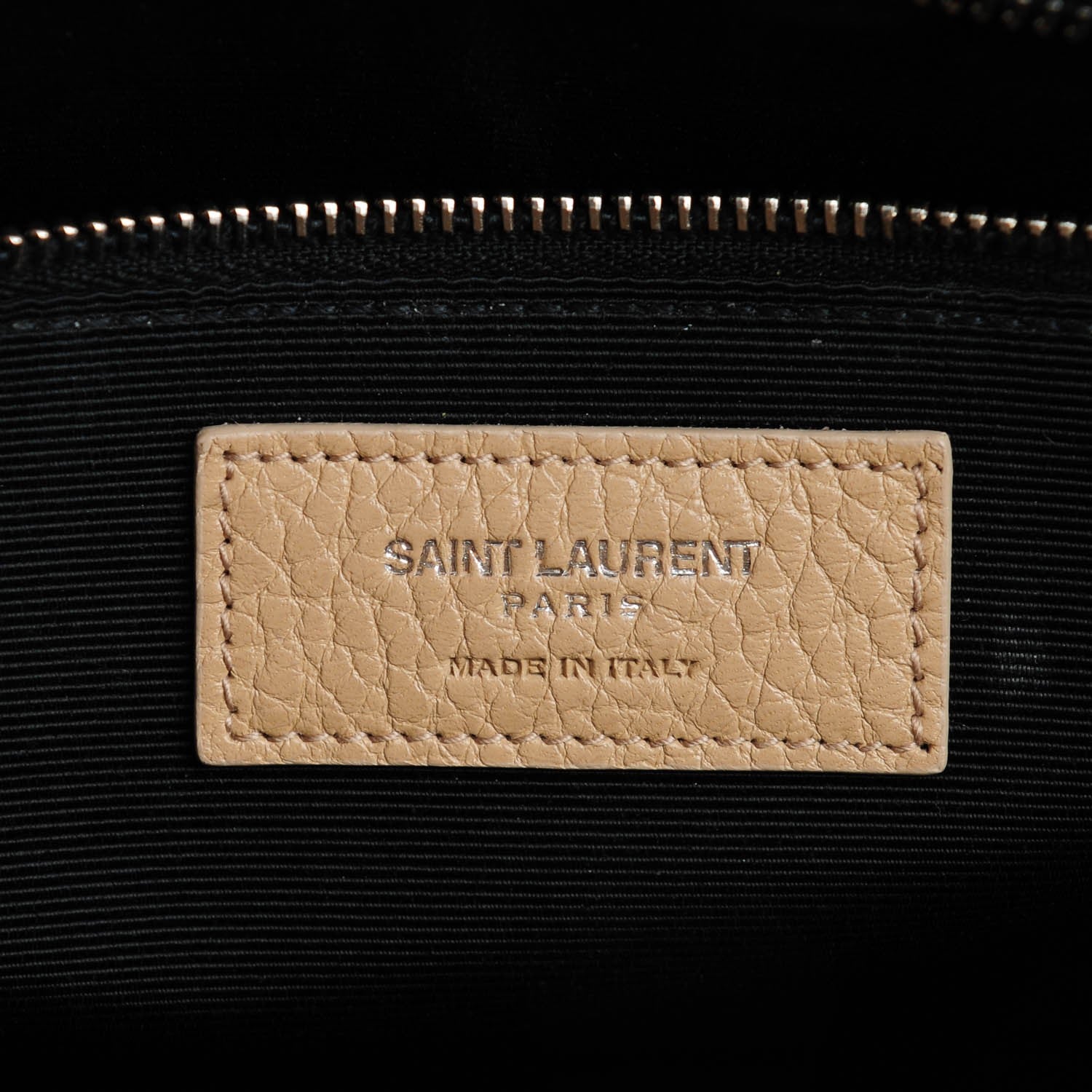 Saint Laurent Grained Calfskin Small Sac De Jour Dark Beige 6 of 7