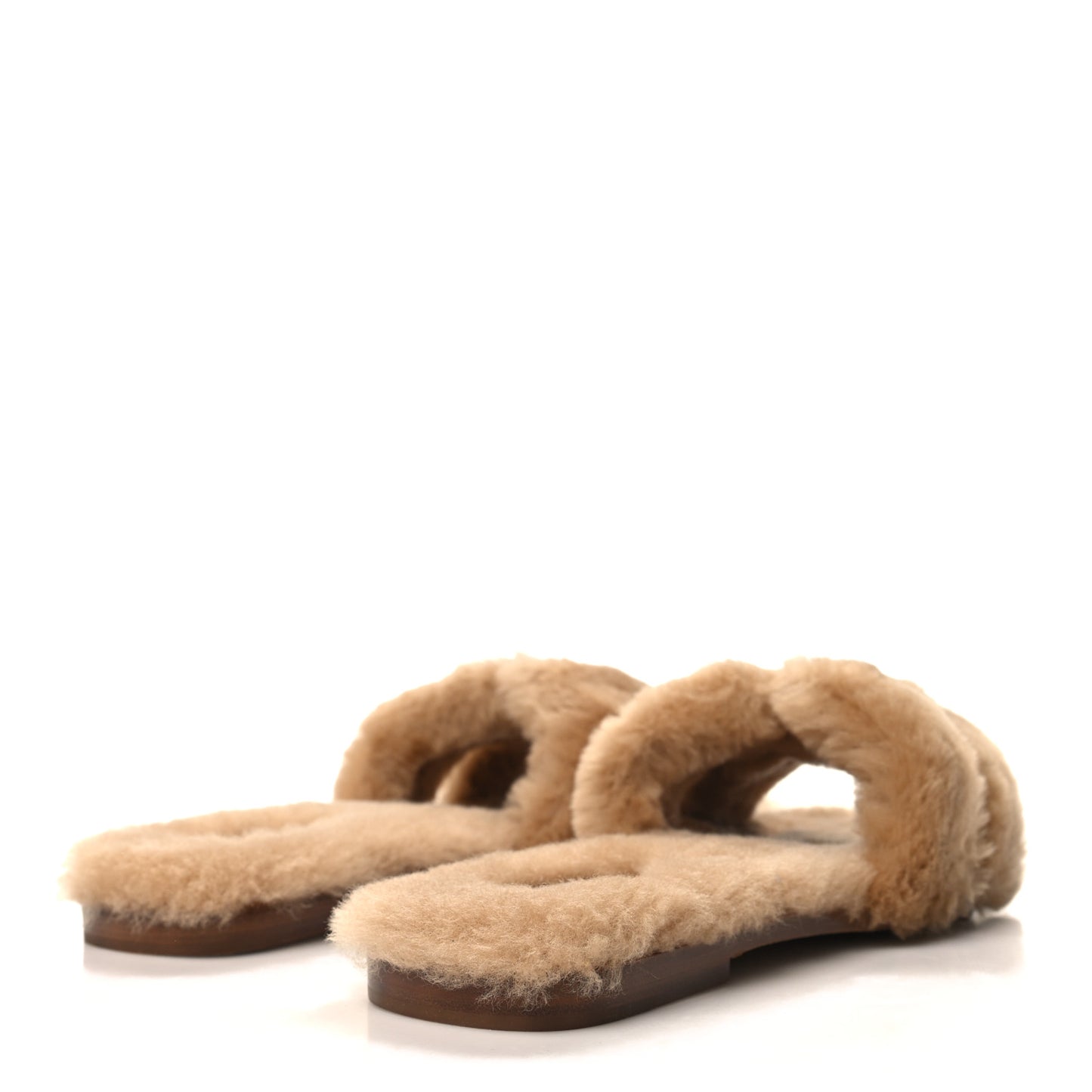 Woolskin Oran Sandals 41.5 Beige Argile