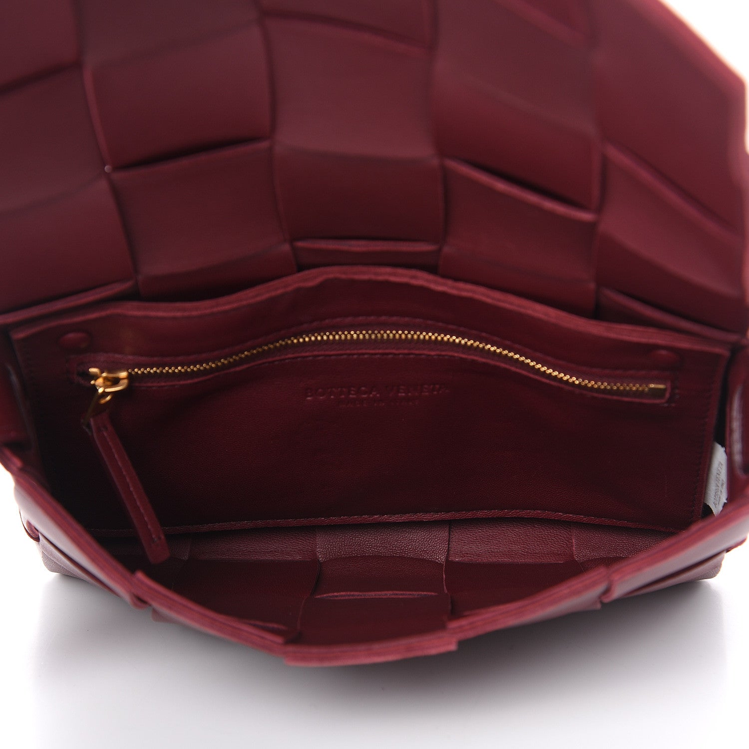 Bottega Veneta Nappa Maxi Intreccio Cassette Bag Bordeaux 5 of 13