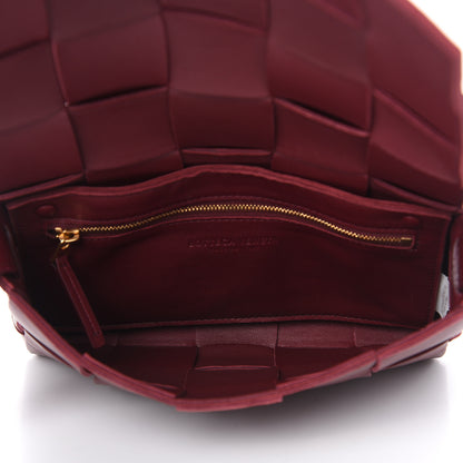 Bottega Veneta Nappa Maxi Intreccio Cassette Bag Bordeaux 5 of 13