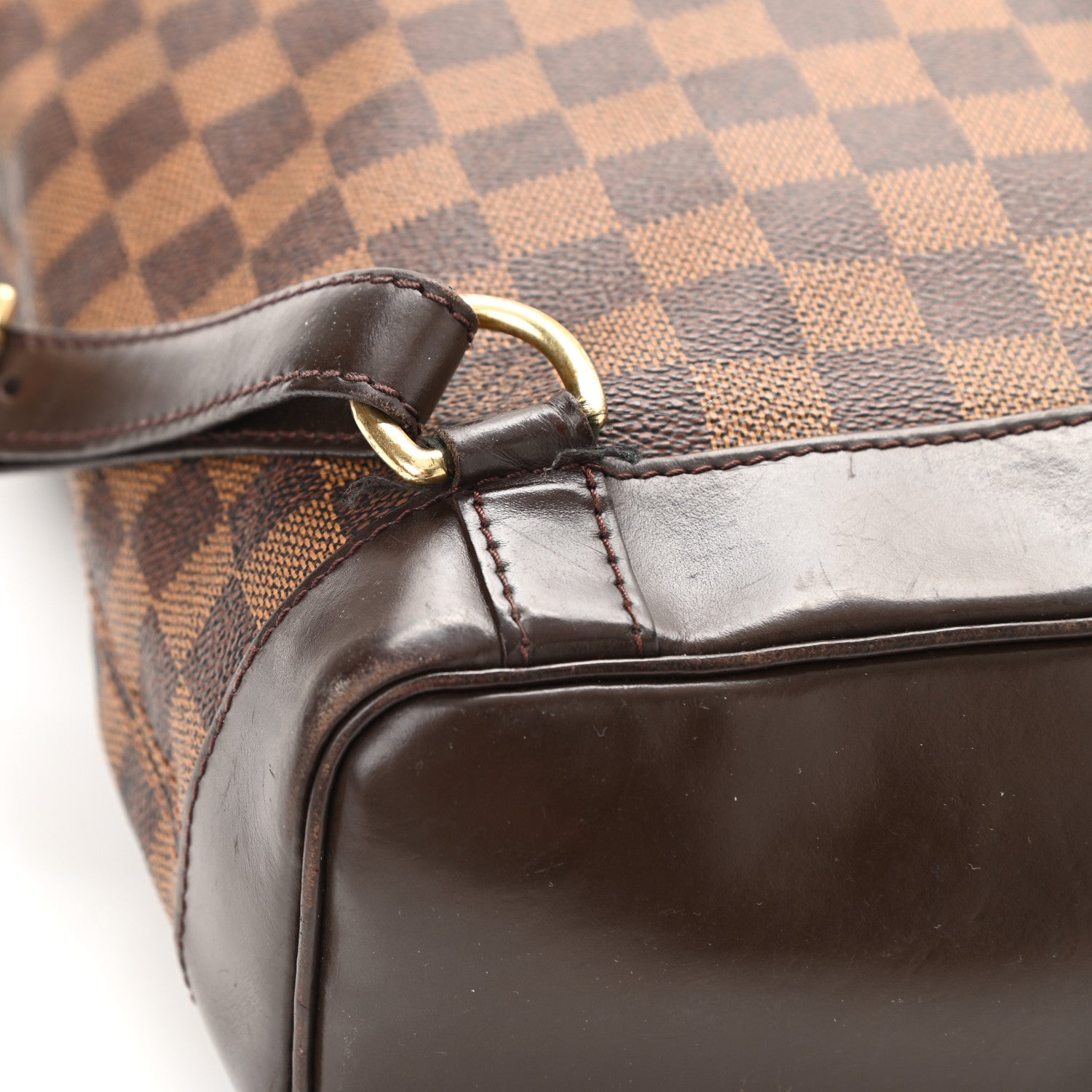 Louis Vuitton Damier Ebene Soho Backpack 13 of 17