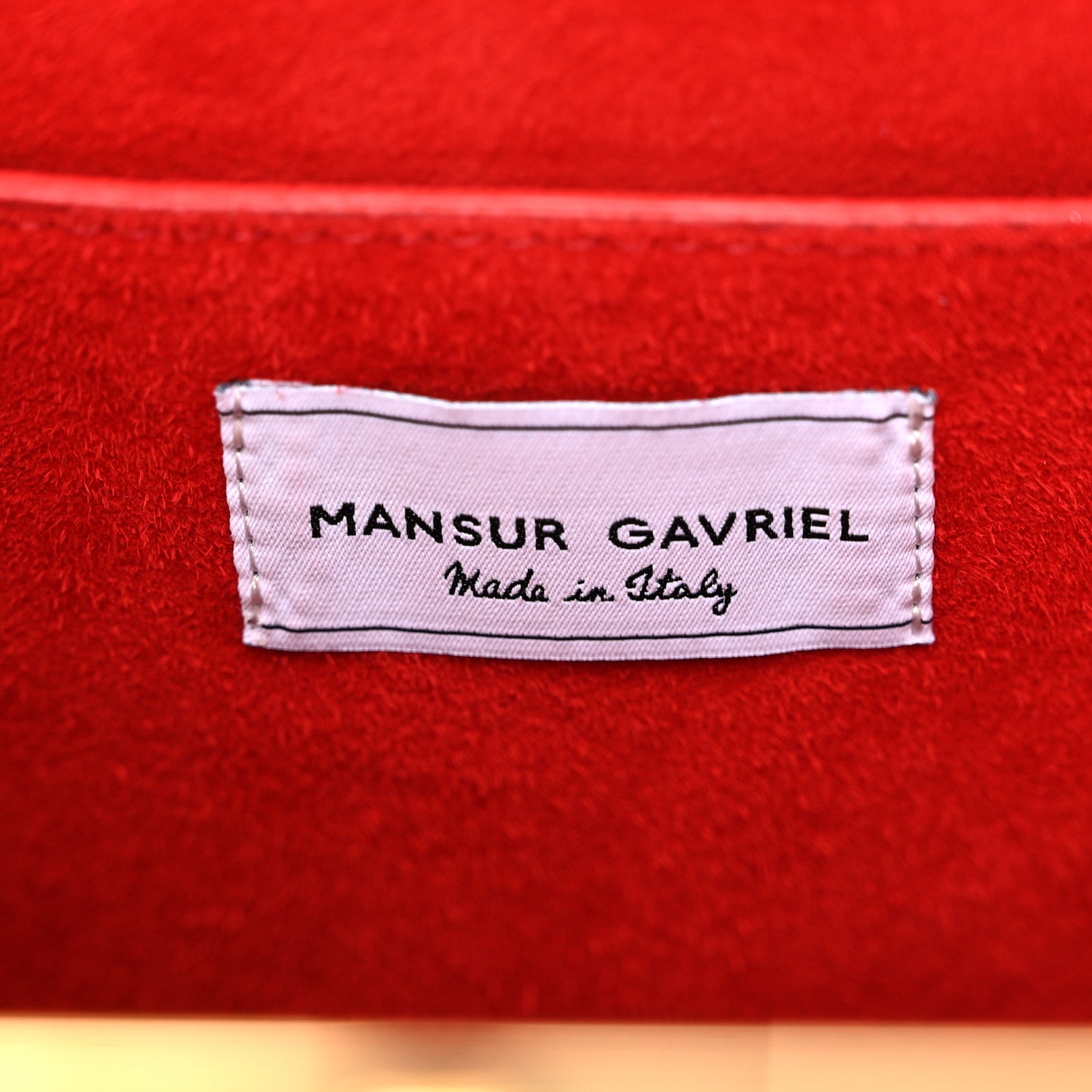 Mansur Gavriel Patent Calfskin Elegant Bag Flamma 5 of 9