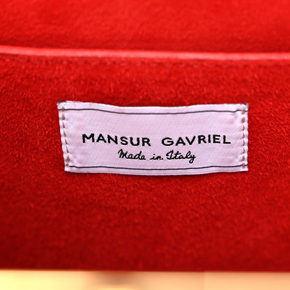 Mansur Gavriel Patent Calfskin Elegant Bag Flamma 5 of 9