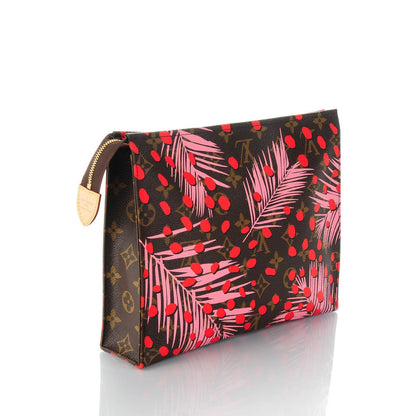 Louis Vuitton Monogram Jungle Dots Toiletry Pouch 26 Sugar Pink Poppy 3 of 7