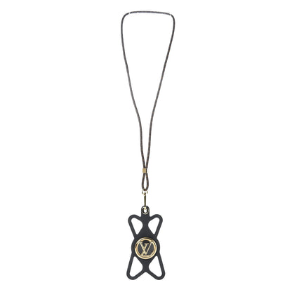 Louis Vuitton Monogram Silicone Louise Phone Holder Black 1 of 6