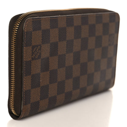 Louis Vuitton Damier Ebene Zippy Organizer Wallet 3 of 7