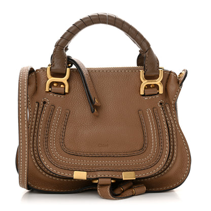 Chloe Calfskin Mini Marcie Satchel Nut 1 of 9