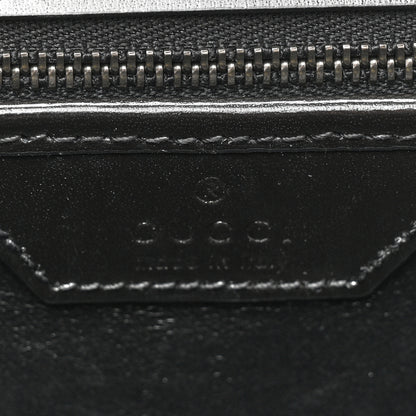 Gucci Boarded Dyana Lux Calfskin Web Monochrome Medium Bamboo 1947 Top Handle Bag Black 7 of 11