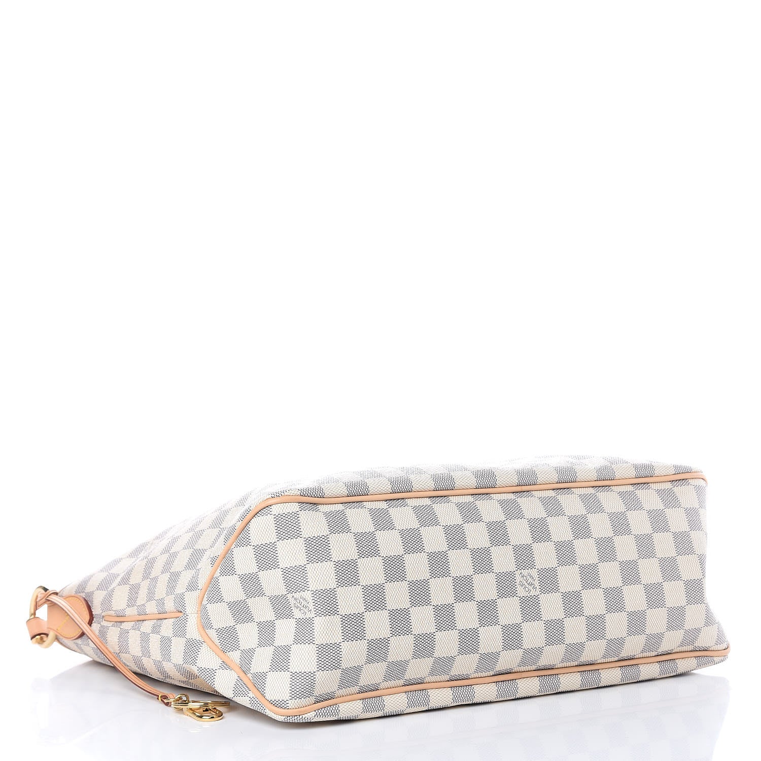 Louis Vuitton Damier Azur Delightful MM Rose Ballerine 4 of 11