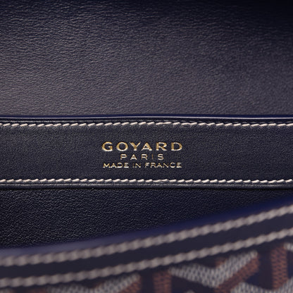 Goyard Goyardine 233 PM Shoulder Bag Navy 9 of 10