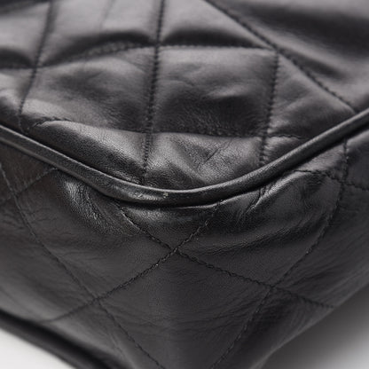 Chanel Lambskin Quilted Shoulder Bag Black 11 of 16