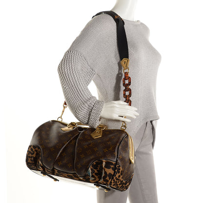 Louis Vuitton Monogram Leopard Stephen Bag 2 of 8
