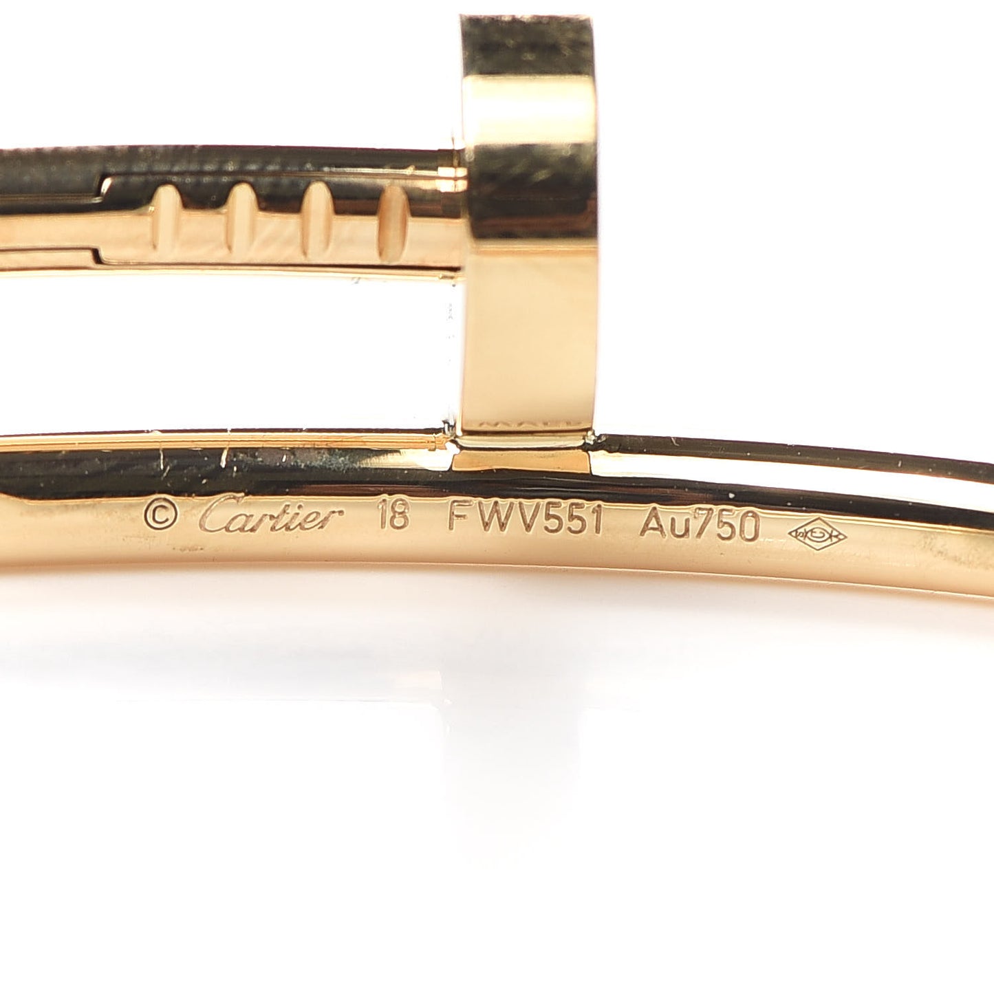 18K Yellow Gold Juste Un Clou Bracelet 18