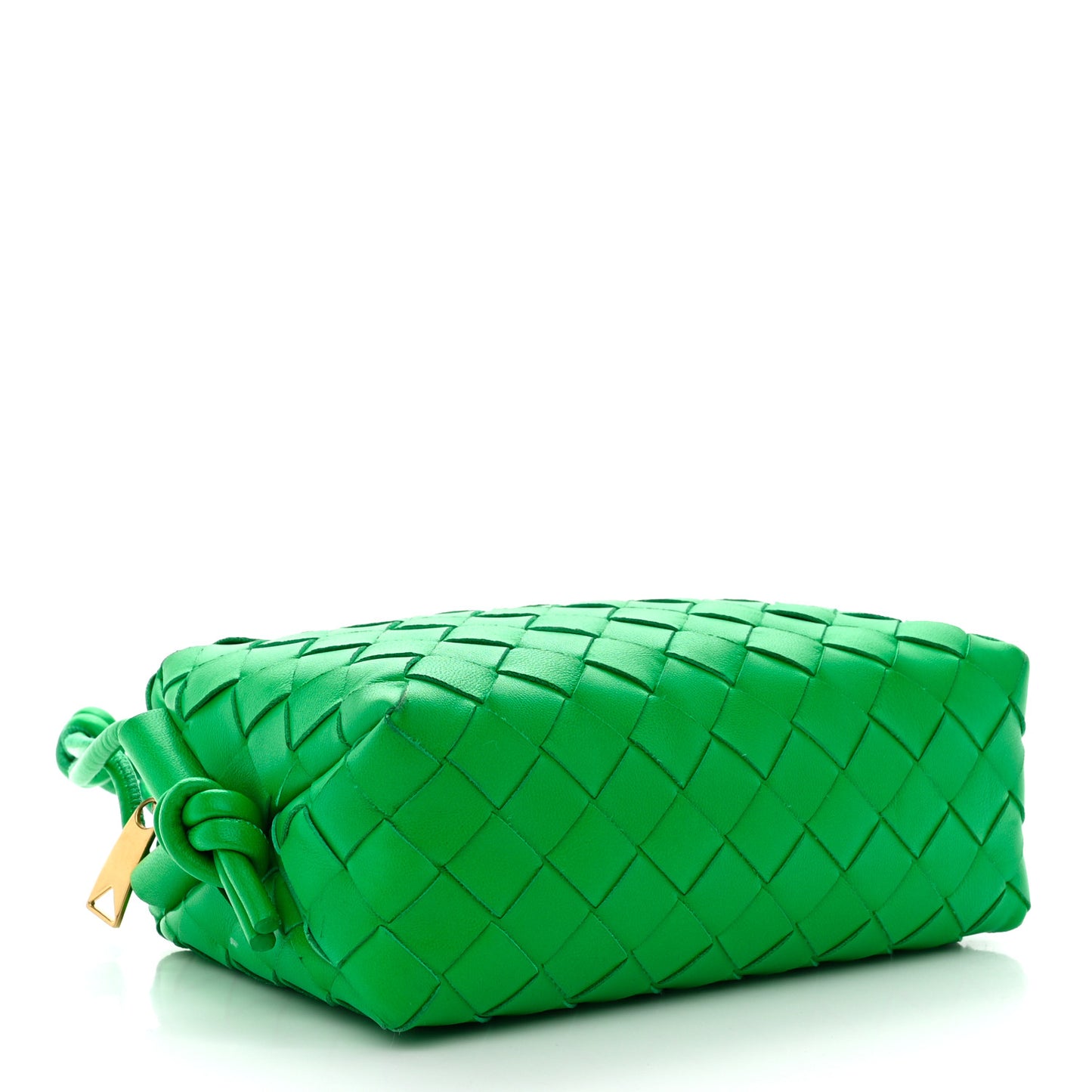 Nappa Intrecciato Mini Loop Camera Bag Parakeet