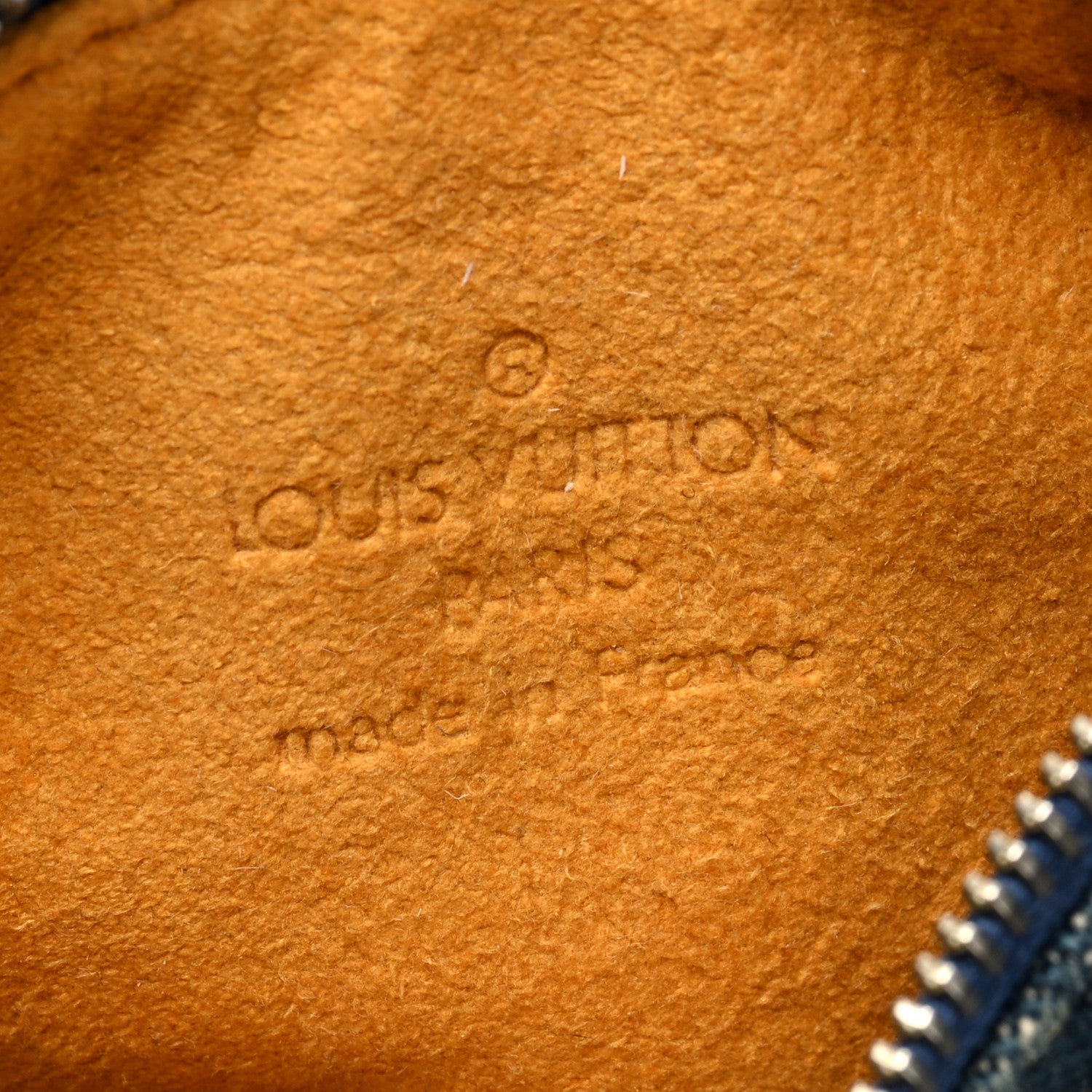 Louis Vuitton Monogram Denim Pochette Speedy PM Key Holder Blue 6 of 6