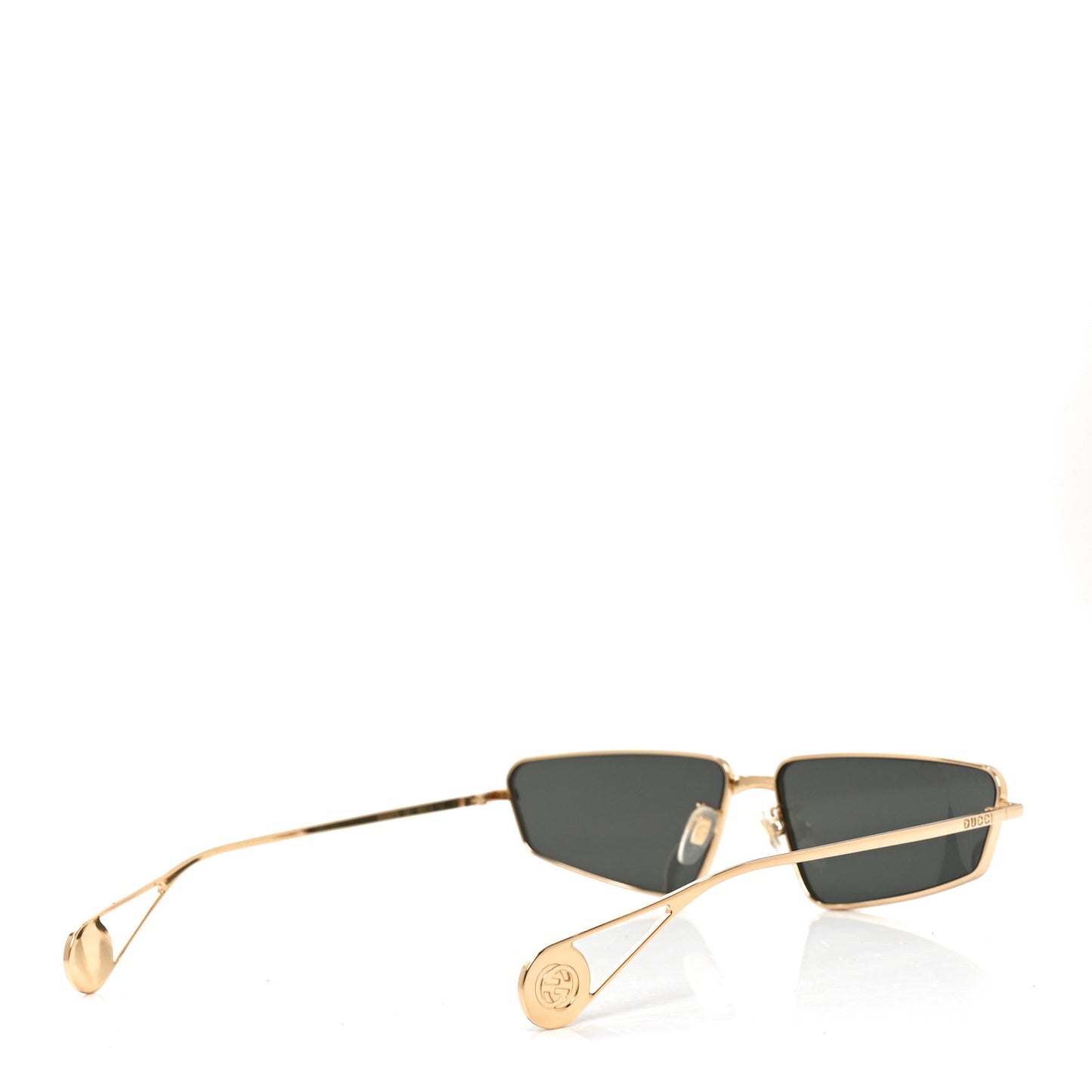 Metal Cat Eye Sunglasses GG0537S Gold