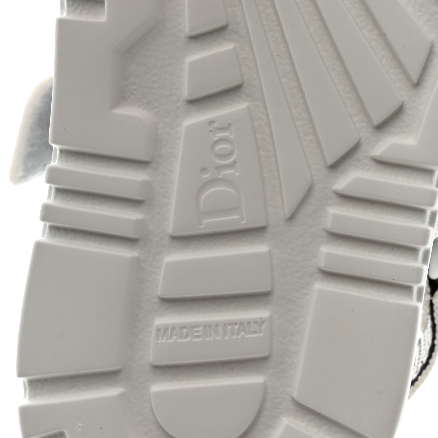 Christian Dior Technical Knit Jute Dioract 10mm Sandals 36 White Black 8 of 8