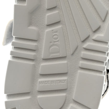 Christian Dior Technical Knit Jute Dioract 10mm Sandals 36 White Black 8 of 8