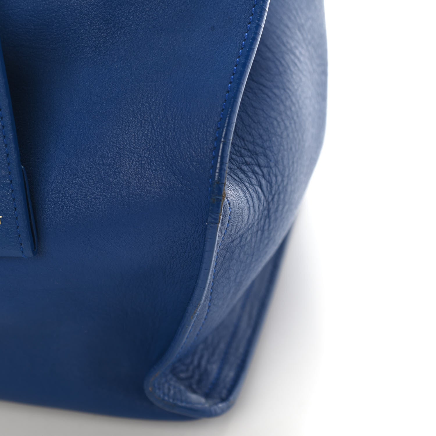 Saint Laurent Calfskin Small Classic Y Cabas Royal Blue 11 of 12