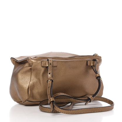 Givenchy Metallic Sugar Goatskin Mini Pandora Gold 3 of 10